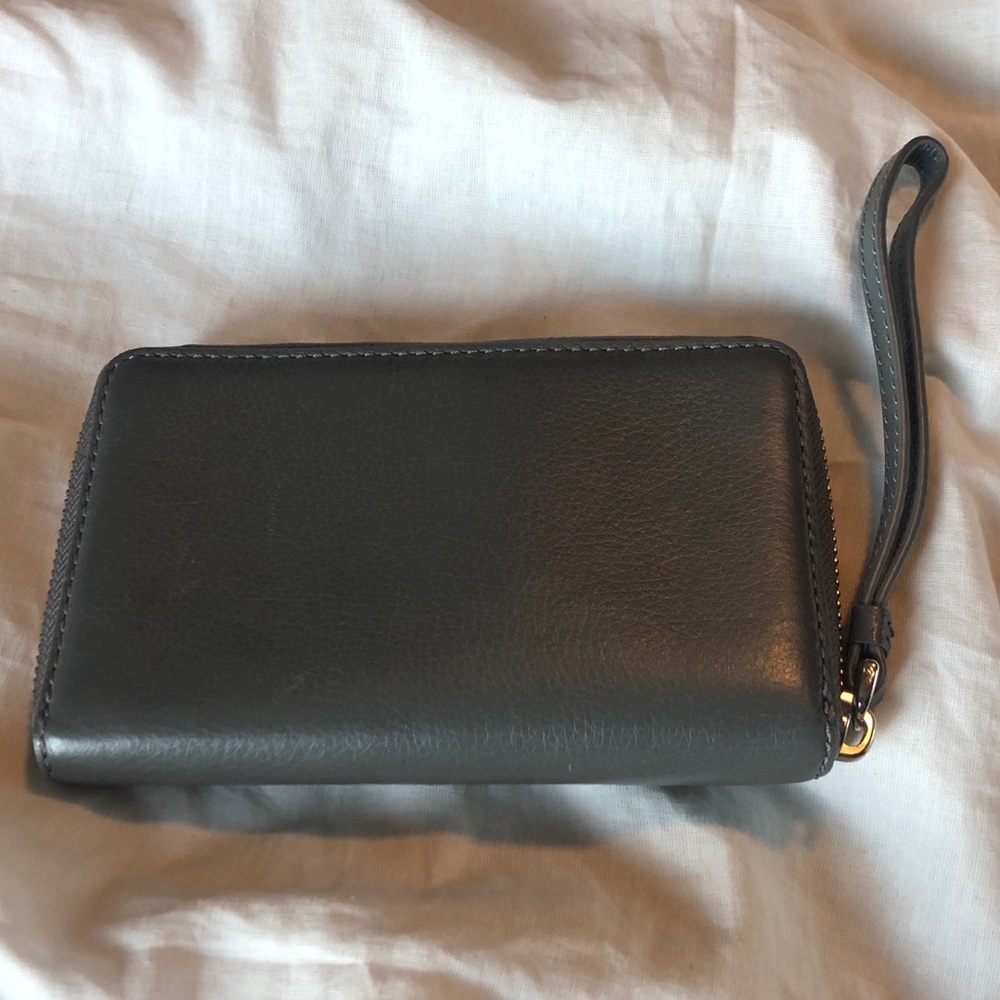 Marc By Marc Jacobs Gray Wristlet View 2